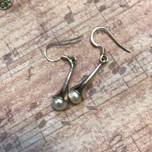 Pearl Silver Unique Real pearl